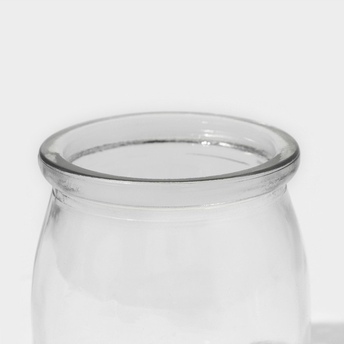 Набор баночек стеклянных для специй с пробковой крышкой Доляна &laquo;Парфе&raquo;, 130 мл, 7&times;6,5 см, 12 шт