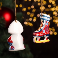 Набор ёлочных игрушек "Машенька и конек", 6 см Набор ёлочных игрушек "Машенька и конек", 6 см