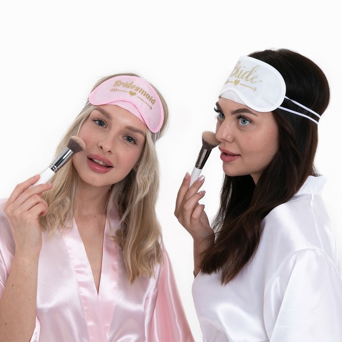 Маска для сна для девичника Bride, карнавальный аксессуар