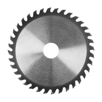 Диск пильный по дереву ЛОМ, стандартный рез, 125 х 22 мм, 36 зубьев
