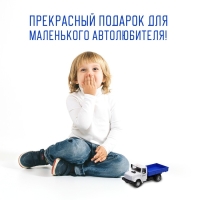 Грузовик металлический &laquo;ЗИЛ &laquo;Бортовой&raquo;, инерция, масштаб 1:43