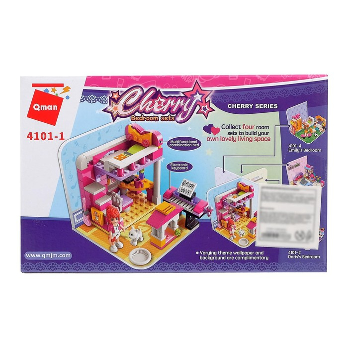 Конструктор «Девчонки», 4 вида МИКС Конструктор «Девчонки», 4 вида МИКС