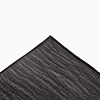 Платок текстильный, цвет черный, размер 70х70