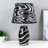 Настольная лампа 32156/1 E14 40Вт черный 22х22х38 см RISALUX Настольная лампа 32156/1 E14 40Вт черный 22х22х38 см RISALUX