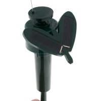 Отпугиватель птиц и других животных Luazon LRI-32, от солнечной батареи, зеленый Отпугиватель птиц и других животных Luazon LRI-32, от солнечной батареи, зеленый