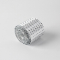 Зеркальная мозайка клеевая, 0,5 × 0,5 см, 8 рядов 4 см × 1 м, серебряное стекло Зеркальная мозайка клеевая, 0,5 × 0,5 см, 8 рядов 4 см × 1 м, серебряное стекло