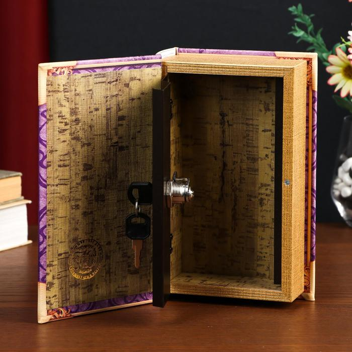 Сейф-книга дерево кожзам Сейф-книга дерево кожзам "Paris is my love" 21х13х5 см