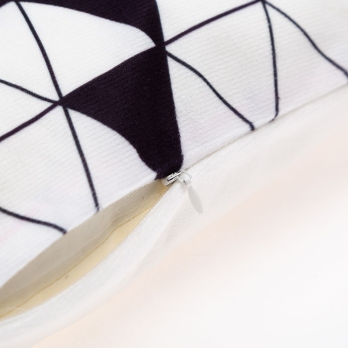 Наволочка декоративная Этель Геометрия &laquo;Мозаика&raquo; 40х40 см, велюр