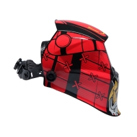 Маска сварщика ТУНДРА Ф4, хамелеон, 90х35 мм, DIN 4/9-13, внешняя регулировка