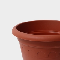 Кашпо уличное на ножке высокий «Колывань», 5,6 л, цвет терракотовый Кашпо уличное на ножке высокий «Колывань», 5,6 л, цвет терракотовый
