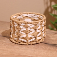 Набор плетёных корзин, 3 шт, 23х19х15 см Набор плетёных корзин, 3 шт, 23х19х15 см