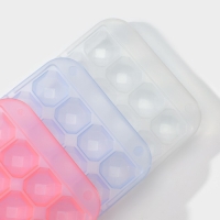 Форма для льда «Сапфир», 28 ячеек, 24×12,7×2 см, цвет МИКС Форма для льда «Сапфир», 28 ячеек, 24×12,7×2 см, цвет МИКС