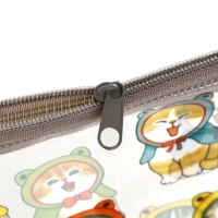 Пенал школьный мягкий плоский 9,5 х 20,5 ПВХ &laquo;1 сентября: Котятки&raquo; МИКС