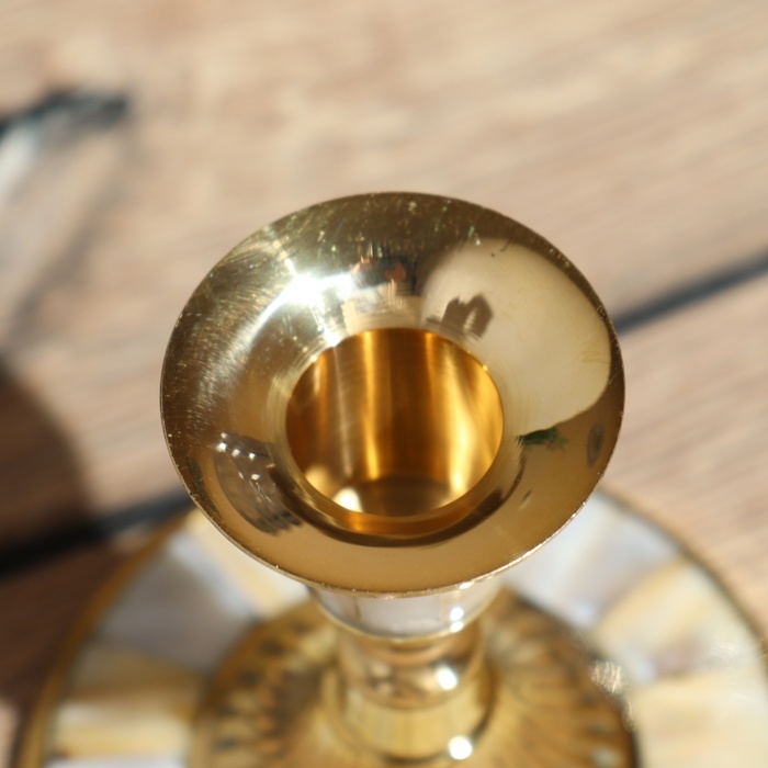 Подсвечник Подсвечник "Крис" 10 см, латунь