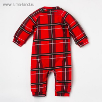 Комбинезон Крошка Я "Клетка", рост 62-68 см Комбинезон Крошка Я "Клетка", рост 62-68 см