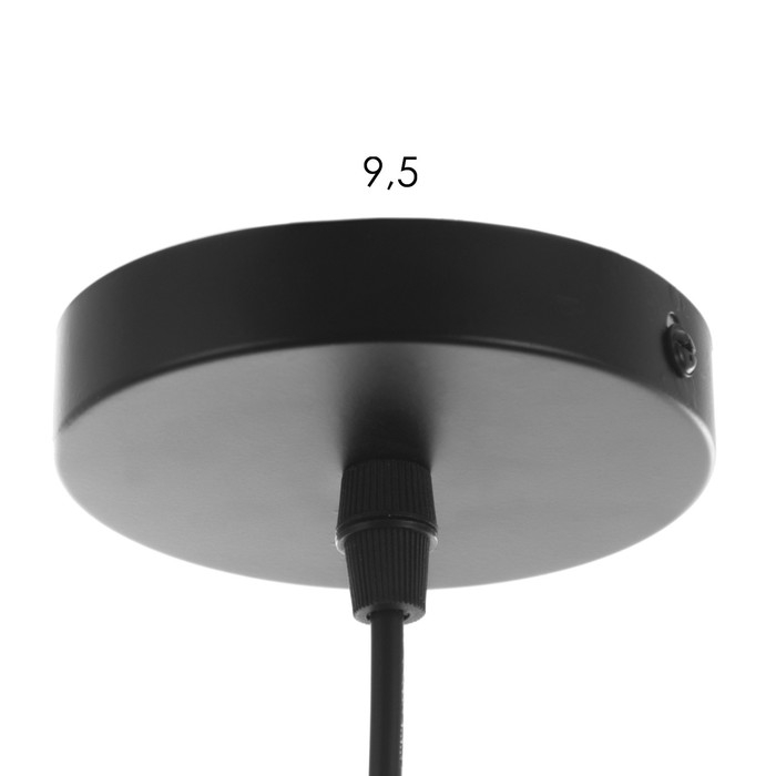 Светильник BayerLux "Грегори" 40Вт E27 черный 30x30x14-100 см