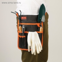 Поясная сумка для садового инструмента, 6 карманов