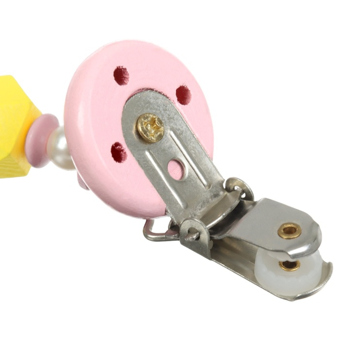 Подарочный набор: Держатель для соски-пустышки и прорезыватель &laquo;Принцесса&raquo;, Mum&Baby