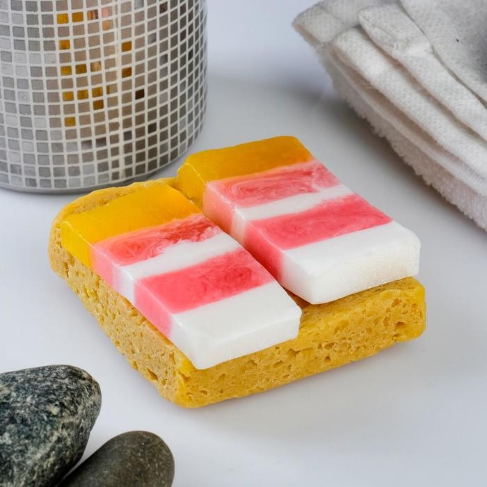 Фигурное мыло Фигурное мыло "Бутерброд с салом" 65гр