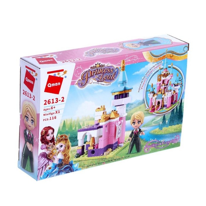 Конструктор Принцессы &laquo;Мини замок и принцесса&raquo;, 1 минифигура и 116 деталей