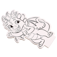 Набор для творчества 3 в 1 «3D-раскраска. Весёлые дракончики» Набор для творчества 3 в 1 «3D-раскраска. Весёлые дракончики»