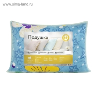 Подушка 50x70 см, цвет МИКС, полиэфирное волокно, полиэстер 100%