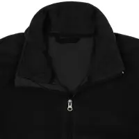 Куртка флисовая унисекс Fliska, черная, размер M/L