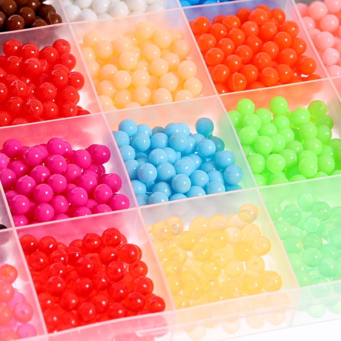 Аквамозаика &laquo;С Новым годом!&raquo;, 2400 шариков, 24 фигурки