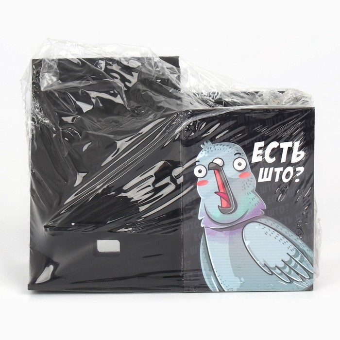 Органайзер для канцелярии с подставкой под телефон &laquo;Есть што?&raquo; голубь