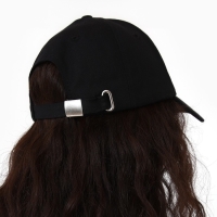 Кепка мужская &laquo;Лягушка&raquo;, цвет чёрный, р-р 56