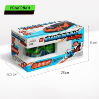 Машина металлическая &laquo;Купе&raquo;, инерционная, 1:24, световые и звуковые эффекты, открываются двери, капот, багажник, цвет зелёный