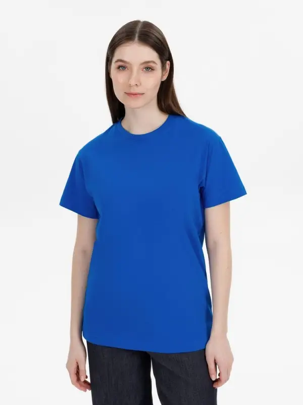 Футболка T-Bolka 180 ярко-синяя, размер XS