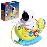 Музыкальная качалка &laquo;Маленький астронавт&raquo;, звуковые эффекты, цвета МИКС