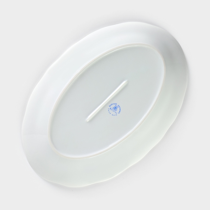 Блюдо фарфоровое овальное &laquo;Надежда&raquo;, 31,5 см