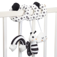 Растяжка - спираль на кроватку/коляску &laquo;Бабочка&raquo;, по методике Г. Домана, Крошка Я