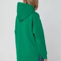 Худи оверсайз унисекс Tolla, зеленое, размер M/L
