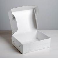 Коробка подарочная складная, упаковка, &laquo;Шебби&raquo;, 27 х 21 х 9 см