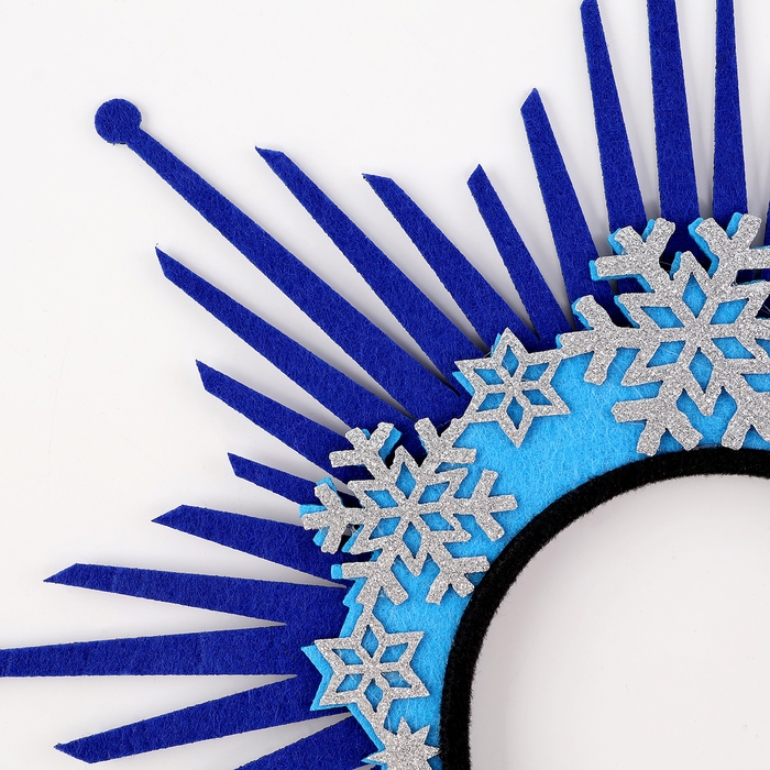 Карнавальный ободок «Сказочная зима» Карнавальный ободок «Сказочная зима»