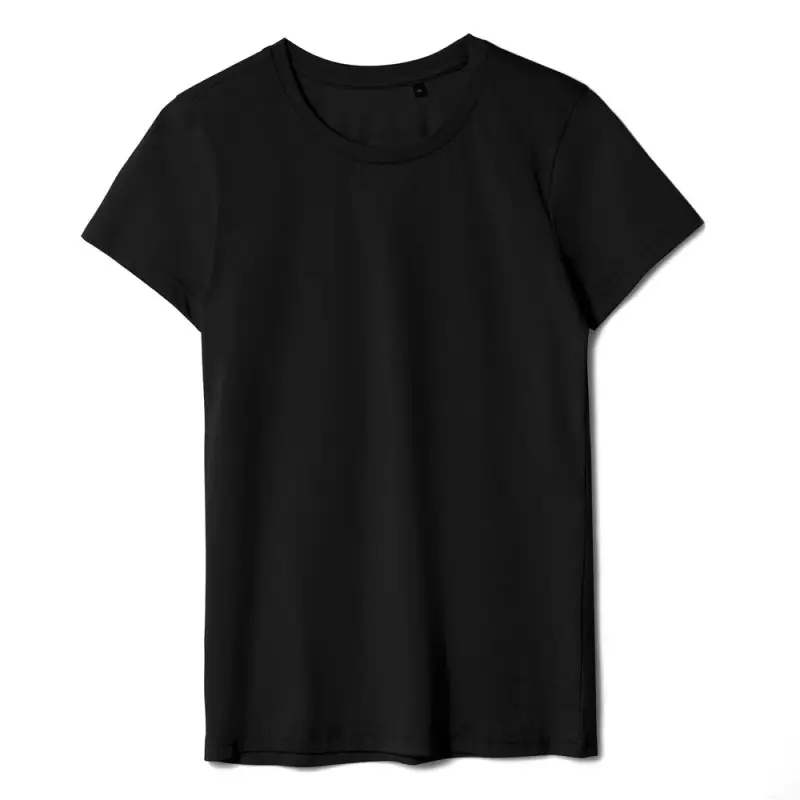 Футболка женская T-bolka Lady, черная, размер S Футболка женская T-bolka Lady, черная, размер S