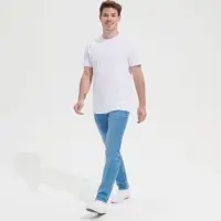 Футболка унисекс Tuner, белая (белоснежная), размер XS