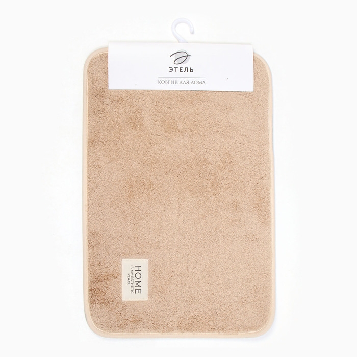 Коврик Этель Стиль цвет бежевый, 40х60 см
