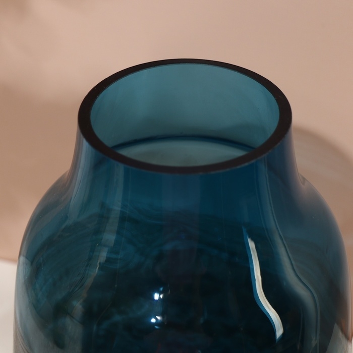 Ваза для цветов «Эльви» из цветного стекла 25 х 16 х 16 см Ваза для цветов «Эльви» из цветного стекла 25 х 16 х 16 см