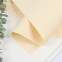 Фоамиран матовый 60х70см 1 мм, молочный Фоамиран матовый 60х70см 1 мм, молочный