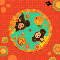 Юла прозрачная &laquo;Чебурашка&raquo;