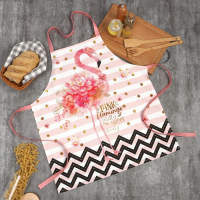 Фартук Этель "Pink flamingo" 60х65 см, 100% хлопок, саржа 190 гр/м2 Фартук Этель "Pink flamingo" 60х65 см, 100% хлопок, саржа 190 гр/м2