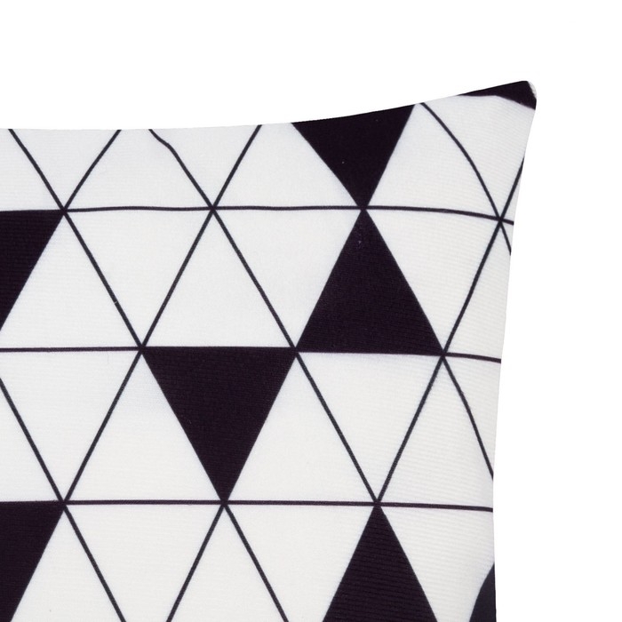 Наволочка декоративная Этель Геометрия &laquo;Мозаика&raquo; 40х40 см, велюр