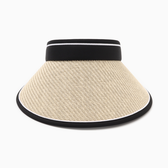 Козырек женский MINAKU, цвет бежевый, р-р 58 Козырек женский MINAKU, цвет бежевый, р-р 58