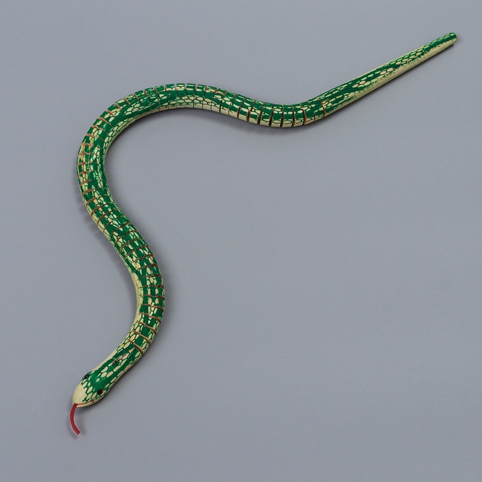 Новый год! Деревянная игрушка &laquo;Змея&raquo;, 50 &times; 1,6 &times; 1,6 см МИКС