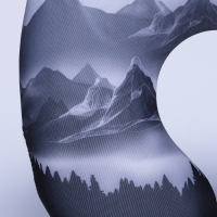 Подушка для путешествий антистресс &laquo;Горы&raquo;