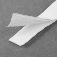 Липучка на клеевой основе, 20 мм &times; 100 &plusmn; 5 см, цвет белый